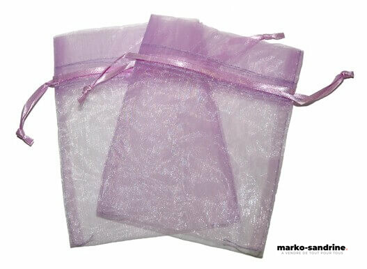 sachet organza lavande