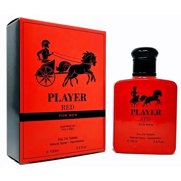 player red edt 100 ml for men